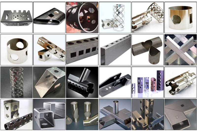 Machine de découpe de tubes en tôle d’acier et en métal