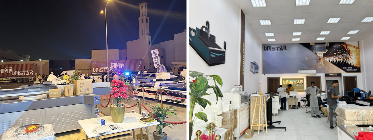 Ouverture réussie d’une succursale UNISTARLASER en Arabie Saoudite