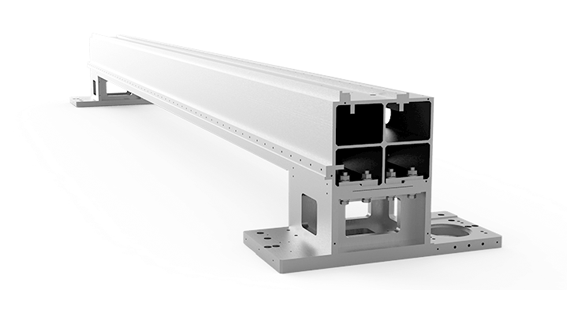 Poutre en alliage d’aluminium d’aviation