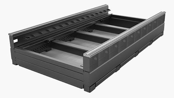 Lit de machine à souder l’acier lourd